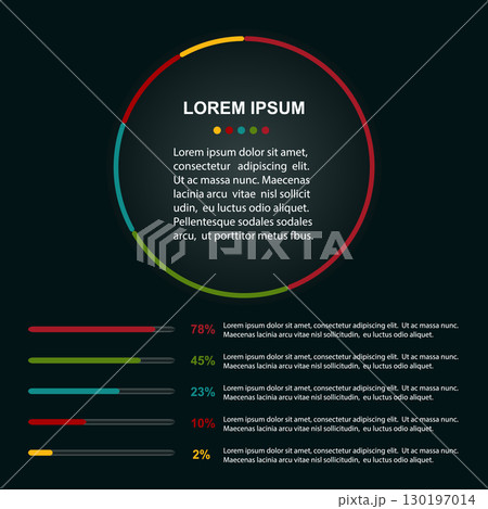 Business infographic template. Business infographic template. 130197014