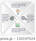 Business infographic template. 130197024