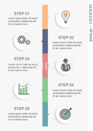 Business infographic template. Business infographic template. 130197030