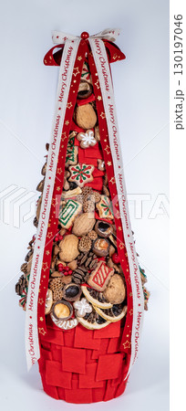 Christmas tree table cones mini decoration for new year 130197046