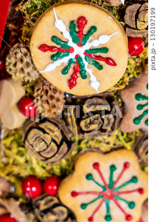 Christmas tree table cones mini decoration for new year 130197199