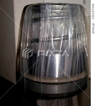 Mechanical Pump Seal Clearly Displayed in Protective Packaging at a Workshop Location 130197340