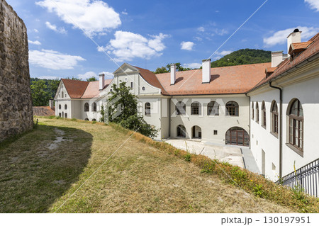 Modry Kamen Castle shining under the summer sun in Slovakia Modry Kamen Castle shining under the summer sun in Slovakia 130197951