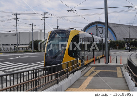 宇都宮ライトレール宇都宮芳賀ライトレール線　かしの森公園前駅 130199955