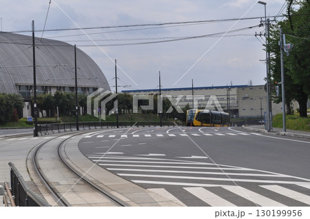 宇都宮ライトレール宇都宮芳賀ライトレール線 かしの森公園前駅 宇都宮ライトレール宇都宮芳賀ライトレール線 かしの森公園前駅 130199956