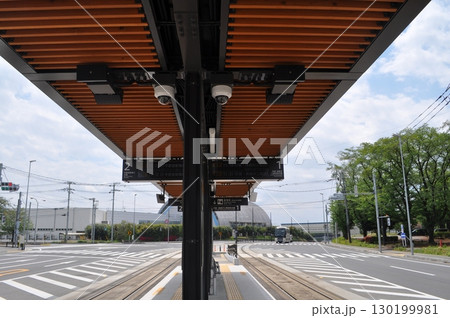 宇都宮ライトレール宇都宮芳賀ライトレール線　かしの森公園前駅 130199981