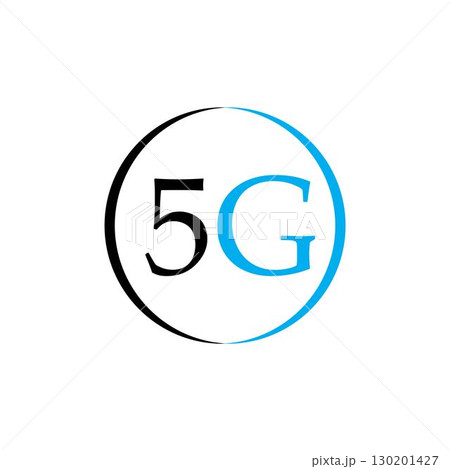 5g icon template vector logo illustration 5g icon template vector logo illustration 130201427