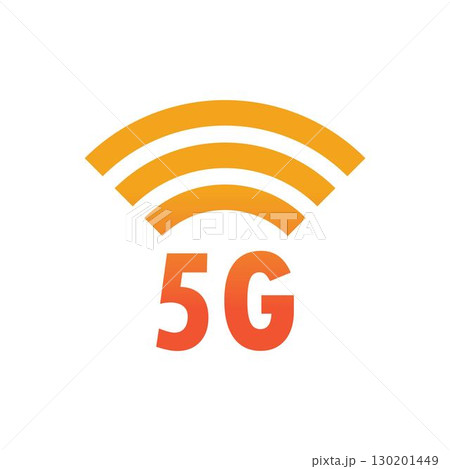 5g icon template vector logo illustration 5g icon template vector logo illustration 130201449