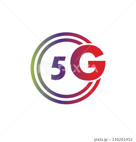 5g icon template vector logo illustration 5g icon template vector logo illustration 130201452