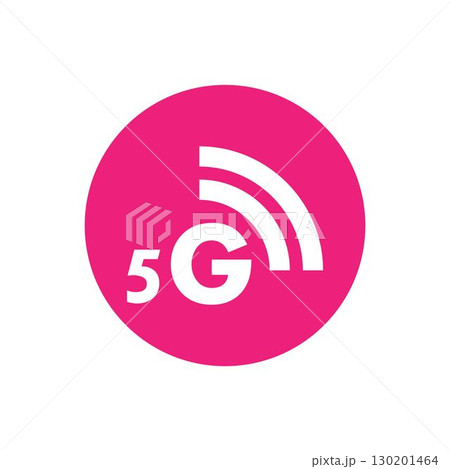 5g icon template vector logo illustration 5g icon template vector logo illustration 130201464