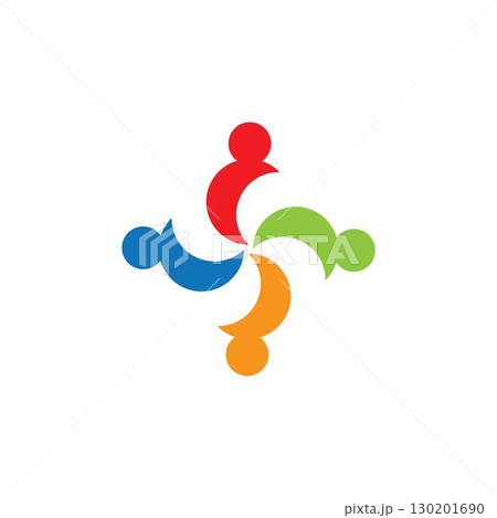 Community, network and social icon Community, network and social icon 130201690