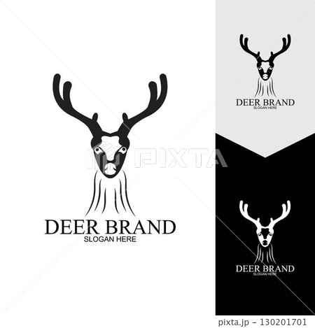 Deer vector icon illustration design 130201701