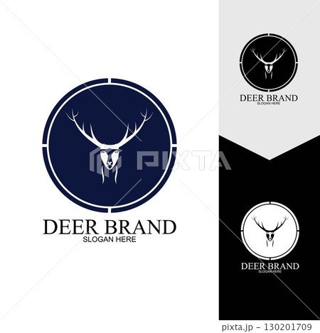 Deer vector icon illustration design 130201709