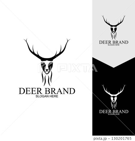 Deer vector icon illustration design Deer vector icon illustration design 130201765