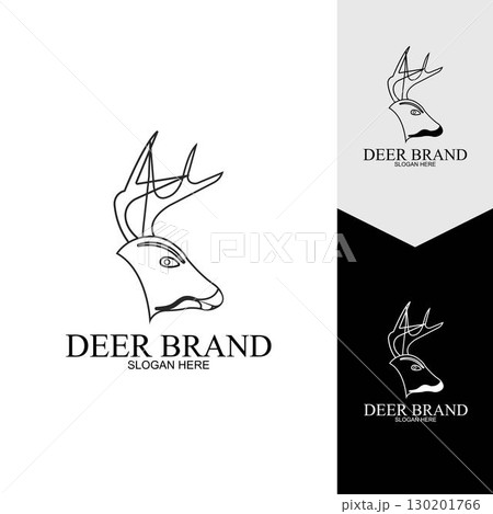 Deer vector icon illustration design Deer vector icon illustration design 130201766