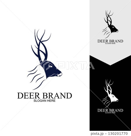 Deer vector icon illustration design 130201770