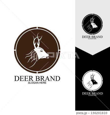 Deer vector icon illustration design 130201810