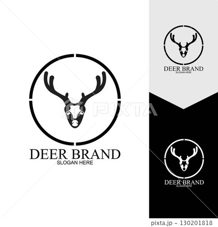Deer vector icon illustration design 130201818