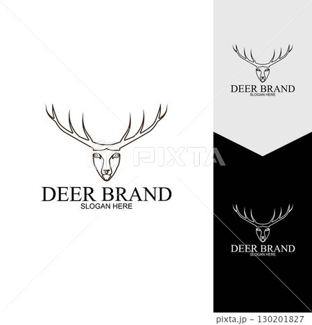 Deer vector icon illustration design 130201827
