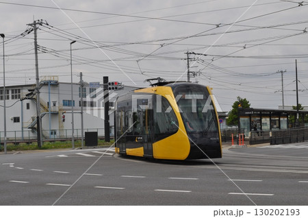 宇都宮ライトレール宇都宮芳賀ライトレール線　芳賀町工業団地管理センター前駅 130202193