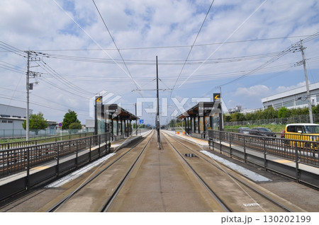宇都宮ライトレール宇都宮芳賀ライトレール線　芳賀町工業団地管理センター前駅 130202199