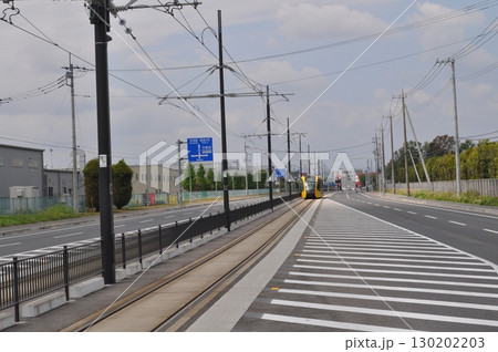 宇都宮ライトレール宇都宮芳賀ライトレール線　芳賀町工業団地管理センター前駅 130202203