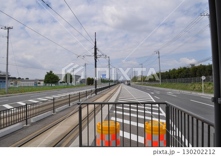 宇都宮ライトレール宇都宮芳賀ライトレール線　芳賀町工業団地管理センター前駅 130202212