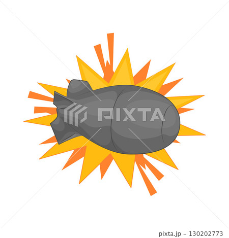 Illustration of Nuclear Bomb Illustration of Nuclear Bomb 130202773