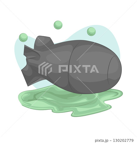 Illustration of Nuclear Bomb Illustration of Nuclear Bomb 130202779