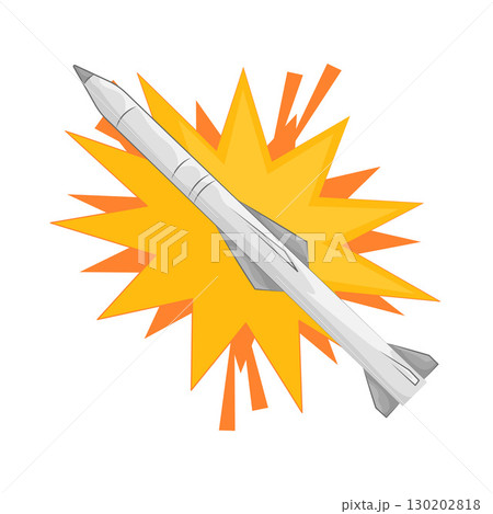 Illustration of Nuclear Missile  130202818