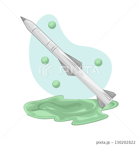 Illustration of Nuclear Missile  130202822