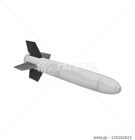 Illustration of Nuclear Missile Illustration of Nuclear Missile 130202823