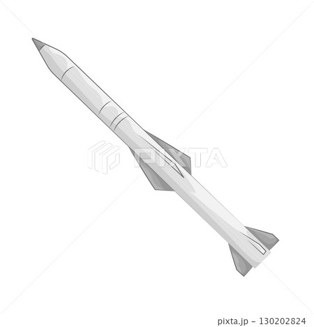 Illustration of Nuclear Missile Illustration of Nuclear Missile 130202824