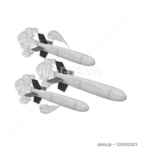 Illustration of Nuclear Missile  130202825