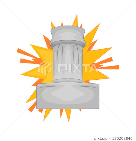 Illustration of Nuclear Power Plant Illustration of Nuclear Power Plant 130202846