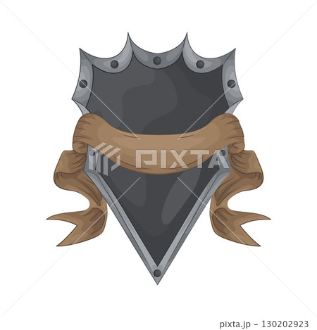 Illustration of Ribboned Shield 130202923