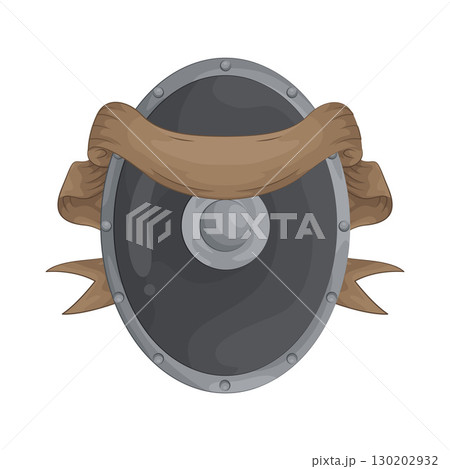 Illustration of Ribboned Shield 130202932