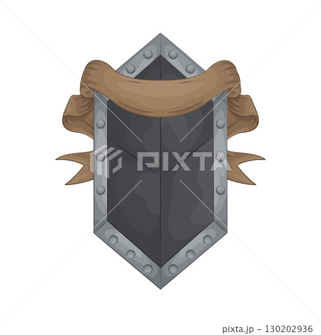 Illustration of Ribboned Shield 130202936