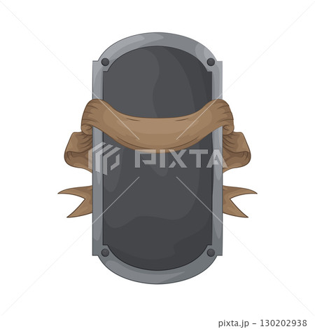 Illustration of Ribboned Shield 130202938