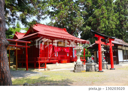 上杉神社境内にある福徳稲荷神社 130203020