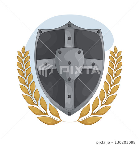Illustration of Laurel Shield Illustration of Laurel Shield 130203099