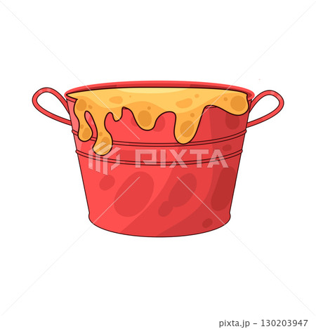 illustration of paint bucket 130203947