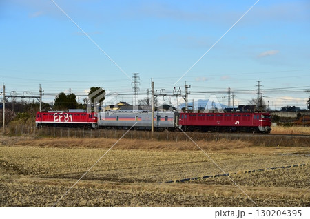 電気機関車 EF81 黒磯訓練 宇都宮線 電気機関車 EF81 黒磯訓練 宇都宮線 130204395
