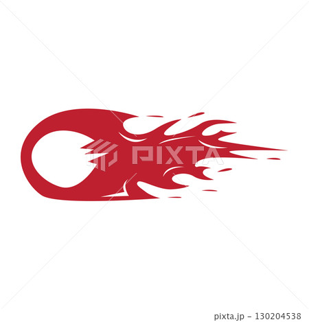 outer space concept with meteorite logo, space rock as asteroid simple silhouette vintage symbol illustration brand or business product and design template outer space concept with meteorite logo, space rock as asteroid simple silhouette vintage symbol illustration brand or business product and design template 130204538