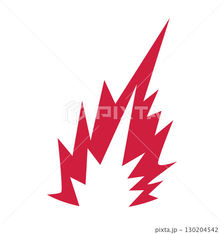 outer space concept with meteorite logo, space rock as asteroid simple silhouette vintage symbol illustration brand or business product and design template 130204542