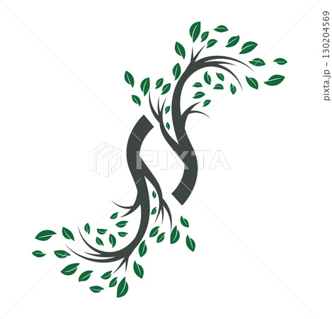 tree silhouette concept children playground logo natural tree concept as a playground and green forest tree nature as a product brand symbol or poster illustration template tree silhouette concept children playground logo natural tree concept as a playground and green forest tree nature as a product brand symbol or poster illustration template 130204569