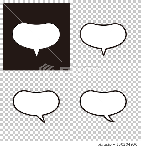 A simple, rounded, arched speech bubble set that's easy to use. A simple, rounded, arched speech bubble set that's easy to use. 130204930
