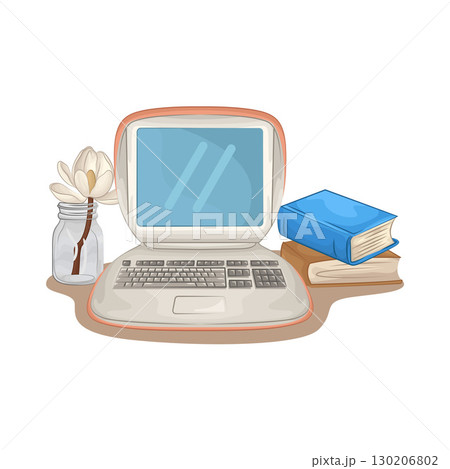 Illustration of Laptop Illustration of Laptop 130206802