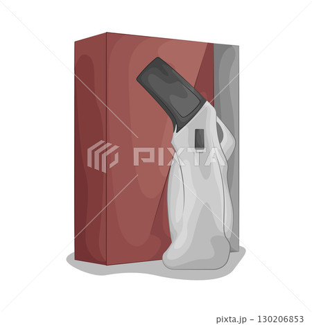 Illustration of kitchen gas lighter 130206853
