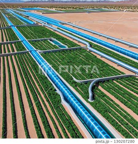 砂漠に広がる未来の農場|テクノロジーと持続可能な食糧生産 砂漠に広がる未来の農場|テクノロジーと持続可能な食糧生産 130207280